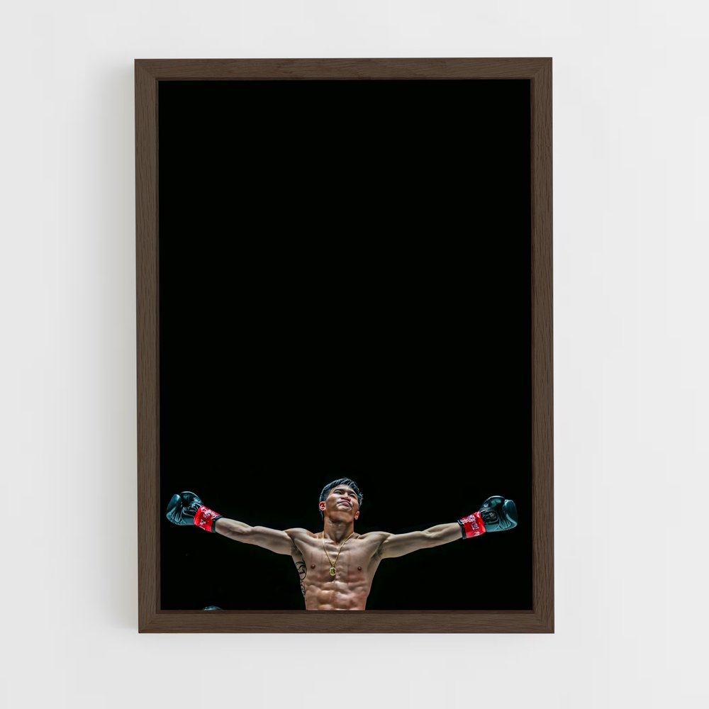 Poster Le Combat Élevé – affiche Muay Thai (vue 5)
